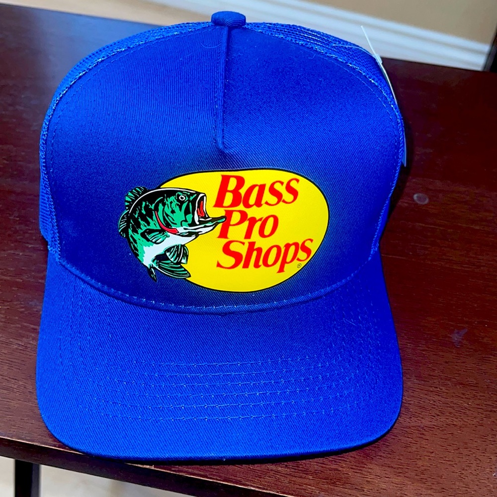 Royal Blue Bass Pro Shop Hat